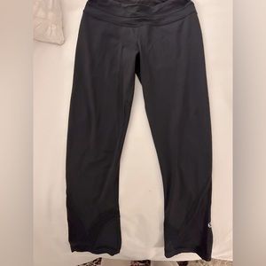 Lululemon Women’s Leggings with Pockets 3/4 crop black